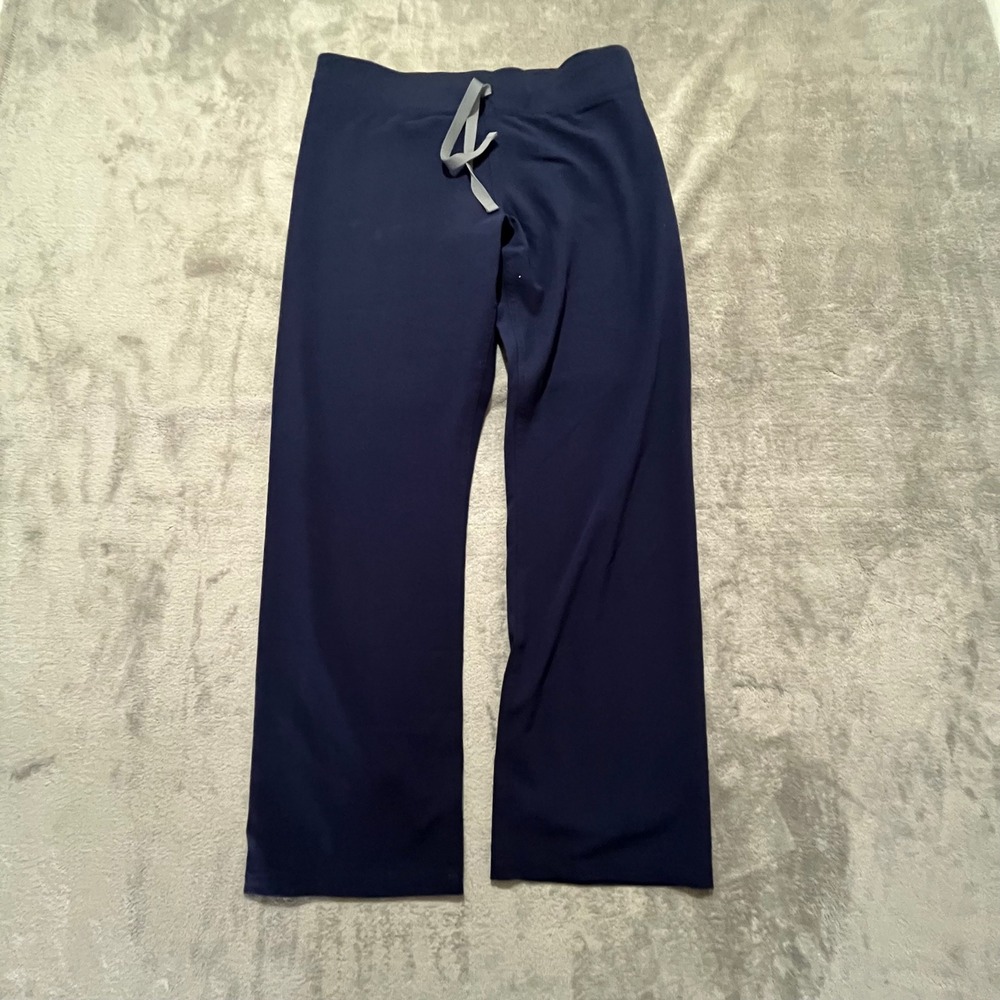 FIGS Scrub Pants Womens Small Navy Blue Technical Collection T21003P Drawstring